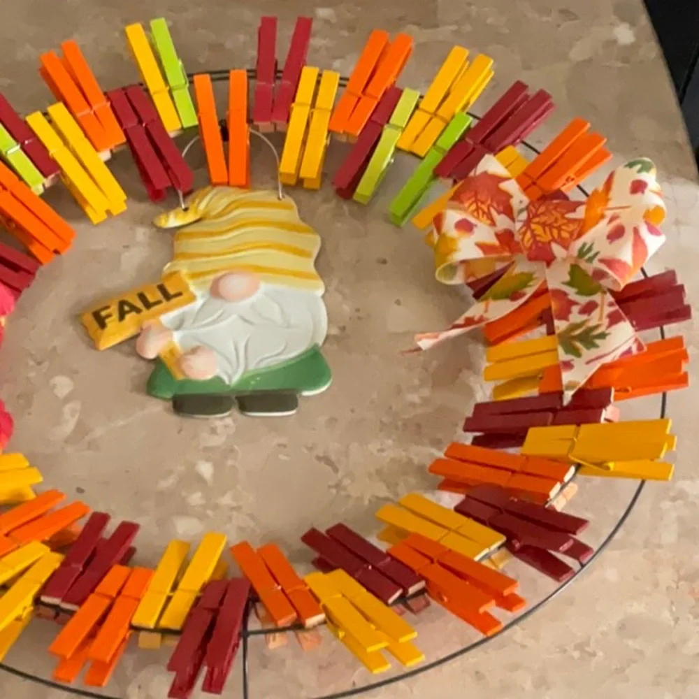 Handcrafted 18” FALL Wreath
